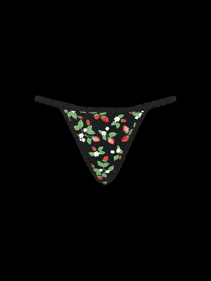 Cotton V-String Panty image number 0