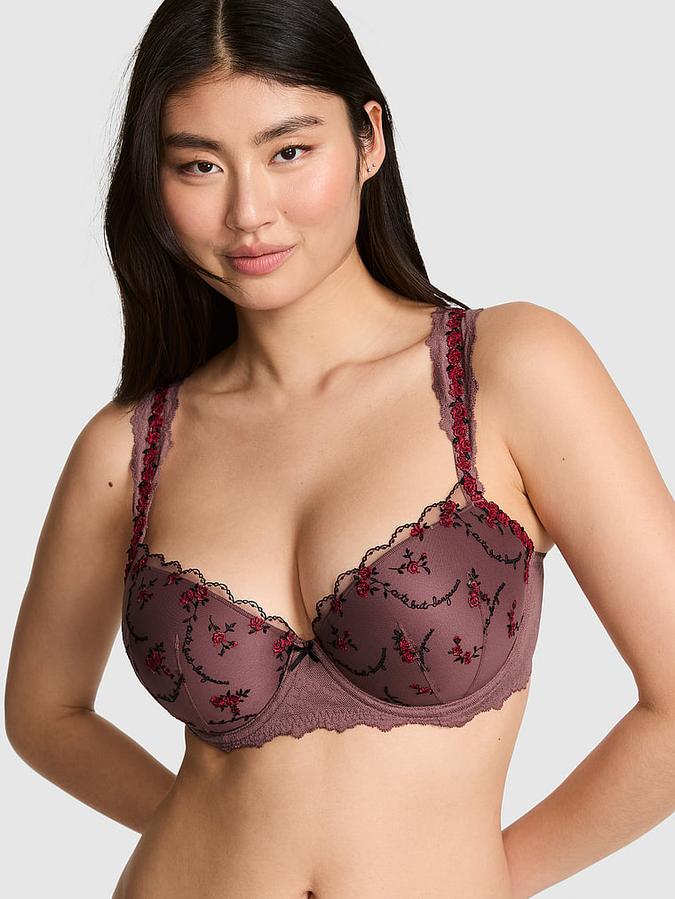 PINK Wink Push-Up Balconette Bra