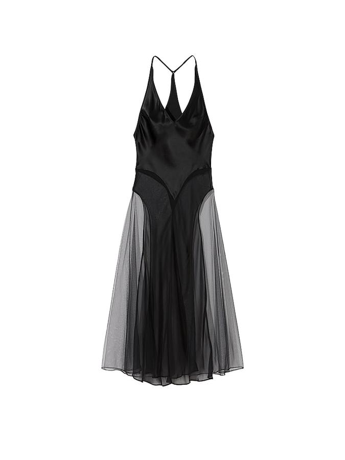 VS Archives Silk Plunge Gown image number 2
