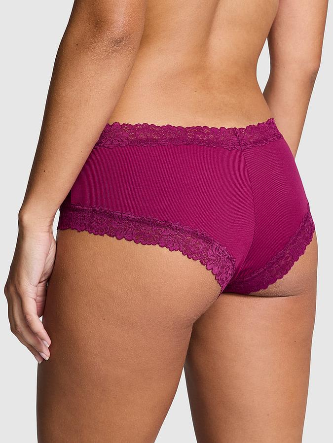 Wink Lace-Trim Cheeky Panty