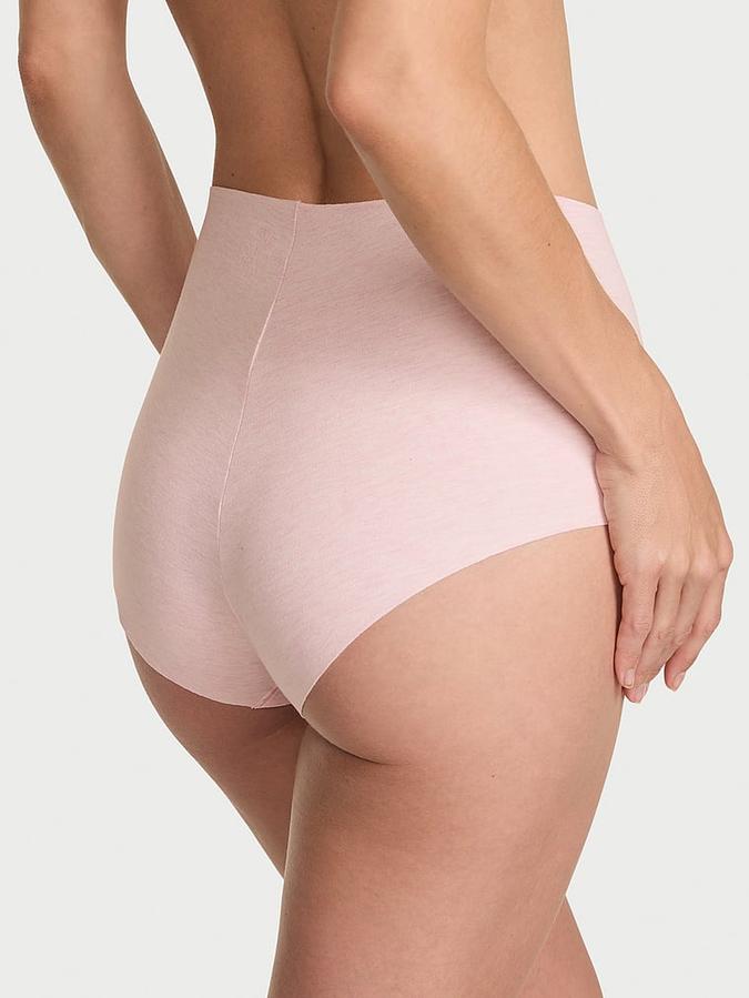 No-Show Cotton High-Waist Brief Panty