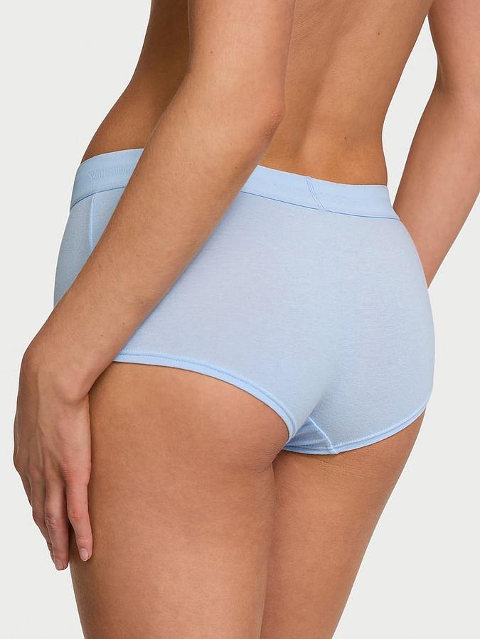 Logo Cotton Boyshort Panty image number 1