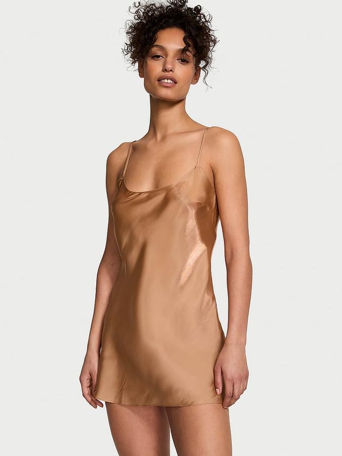 Organza Mini Slip Dress image number 0
