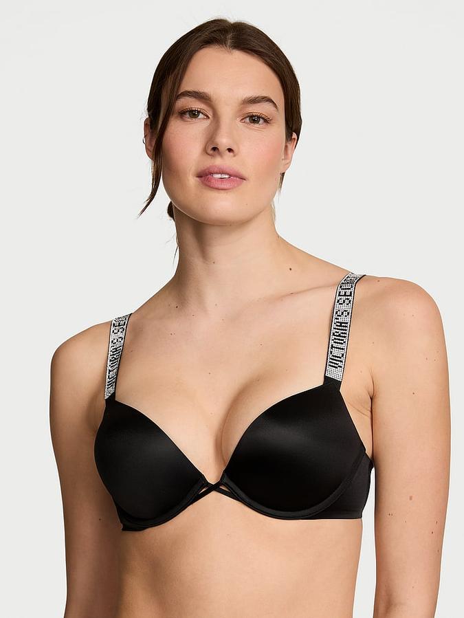 Bombshell Shine Strap Add-2-Cups Push-Up Bra