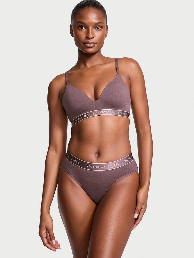 Cotton Lightly Lined Wireless Bra image number 3