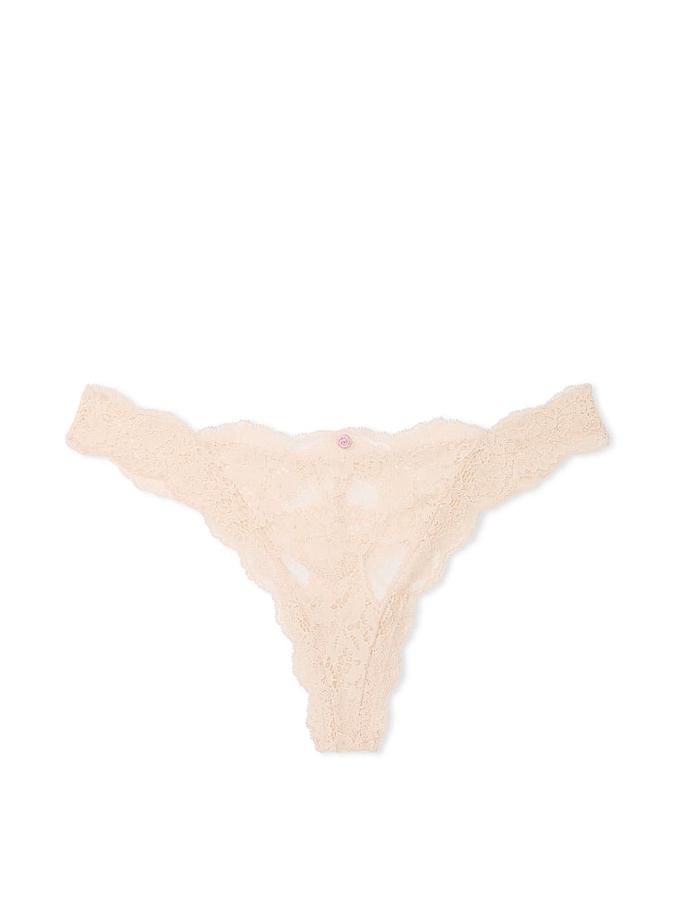 Lace Thong Panty image number 0