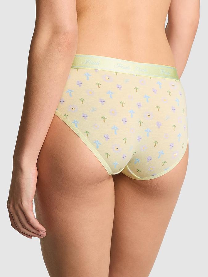 Logo Cotton Hiphugger Panty