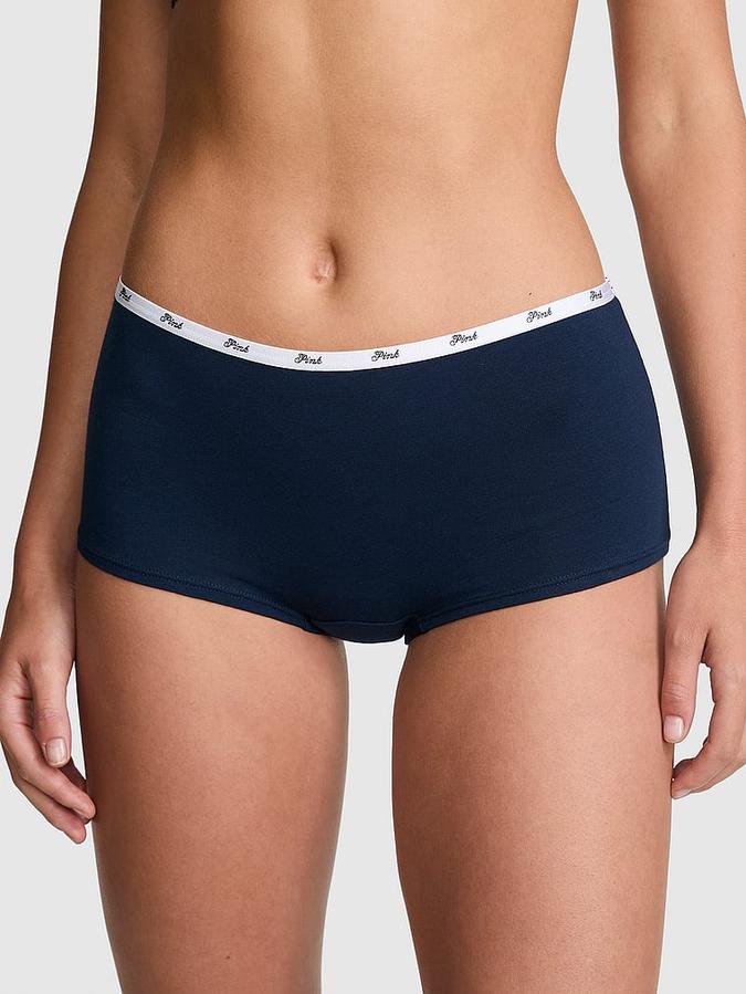 Logo Cotton Boyshort Panty