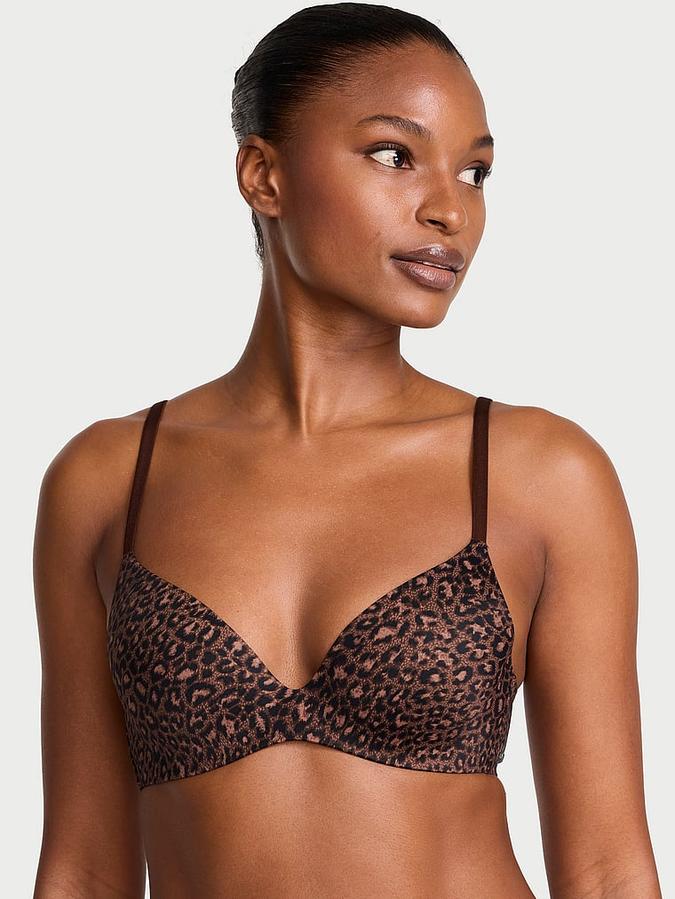 FlexFactor Lightly Lined Plunge Demi Bra