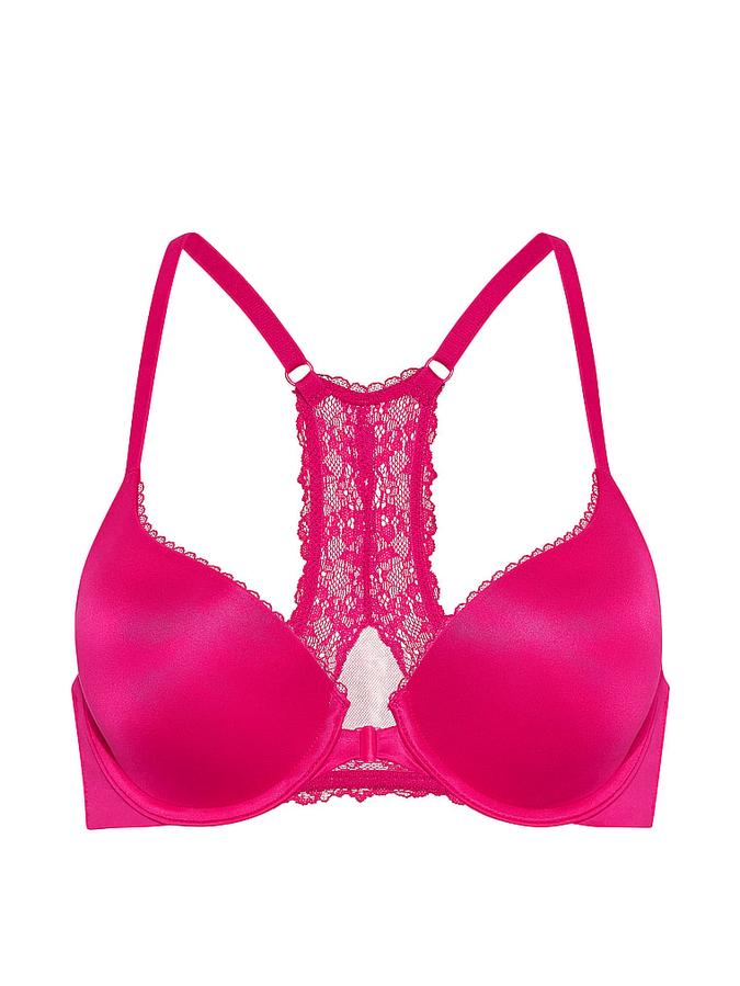 Perfect Shape Lace Racerback Push-Up Bra image number 2