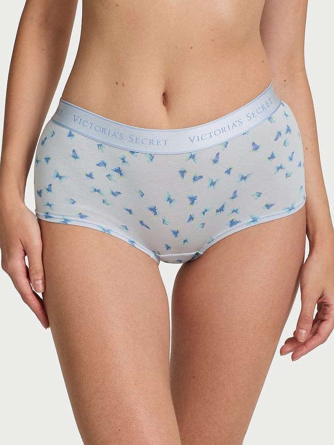 Logo Cotton Boyshort Panty