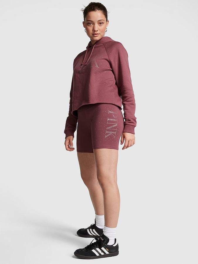 6" Cotton High-Waist Biker Shorts image number 0