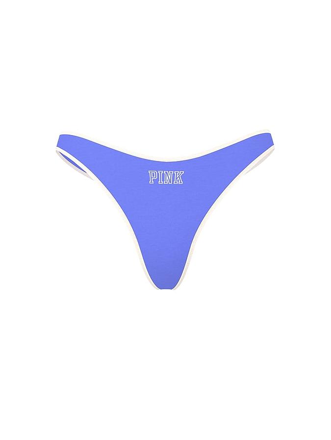 Cotton High-Leg Thong Panty image number 2