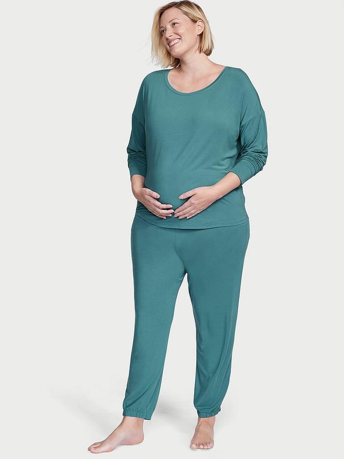 Modal Crewneck Jogger Set