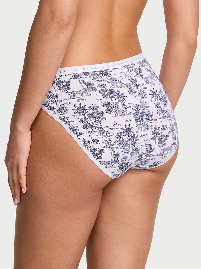 Stretch Cotton High-Leg Brief Panty