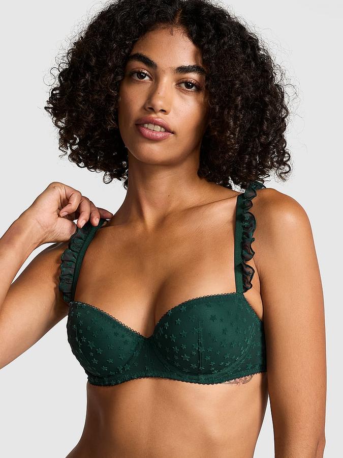 Wink Push-Up Balconette Bra image number 0