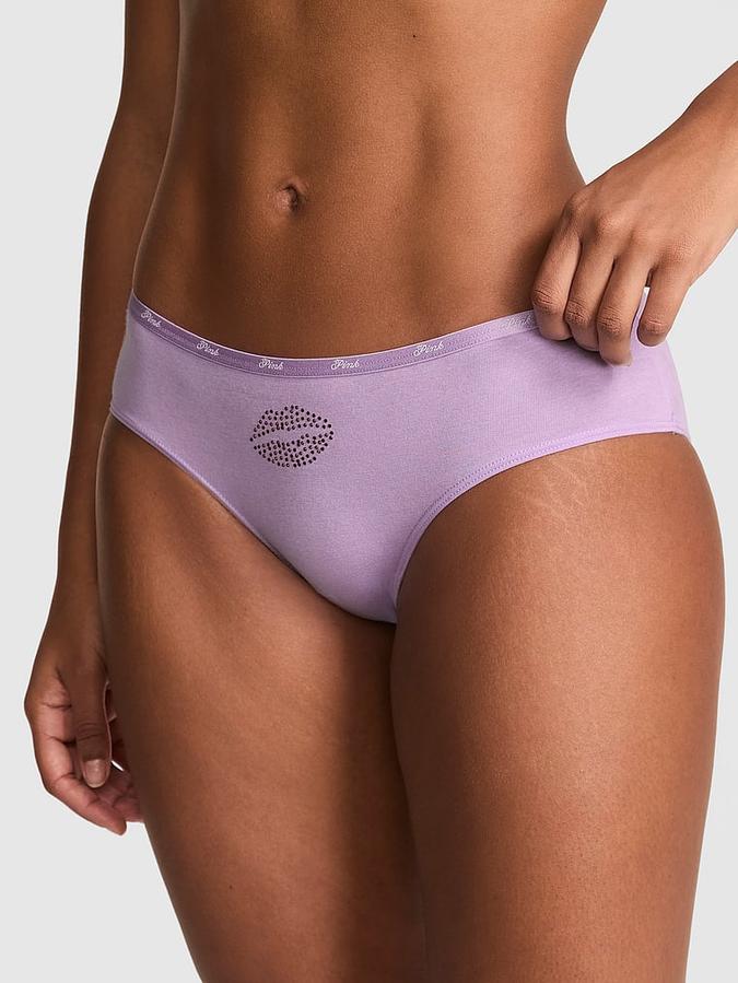 Logo Cotton Hiphugger Panty