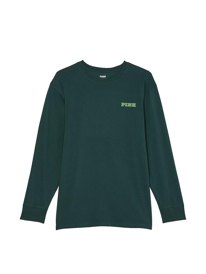 Campus Cotton Long-Sleeve Tee image number 2