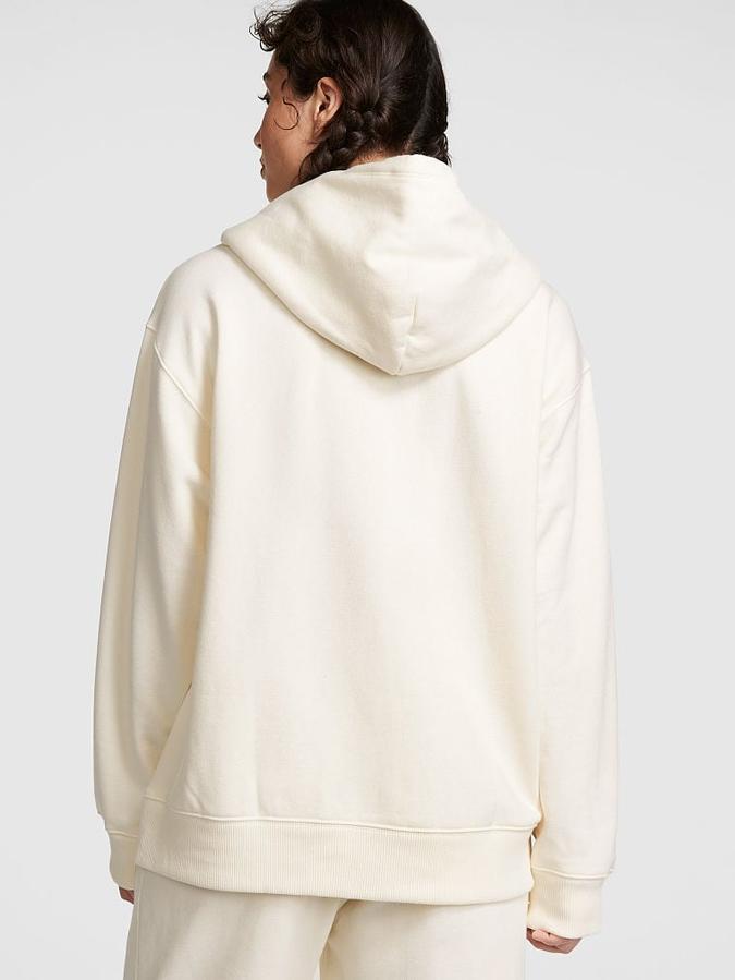 Premium Fleece Oversized Zip-Up Hoodie image number 1