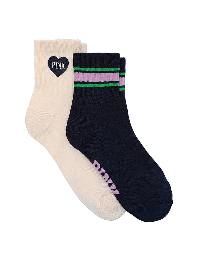 2-Pack Quarter Socks