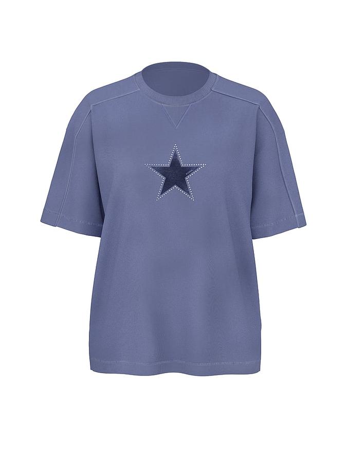 Retro Cotton Boxy Tee image number 2