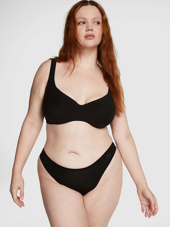 Loungin' Lightly Lined Scoop Bralette image number 3