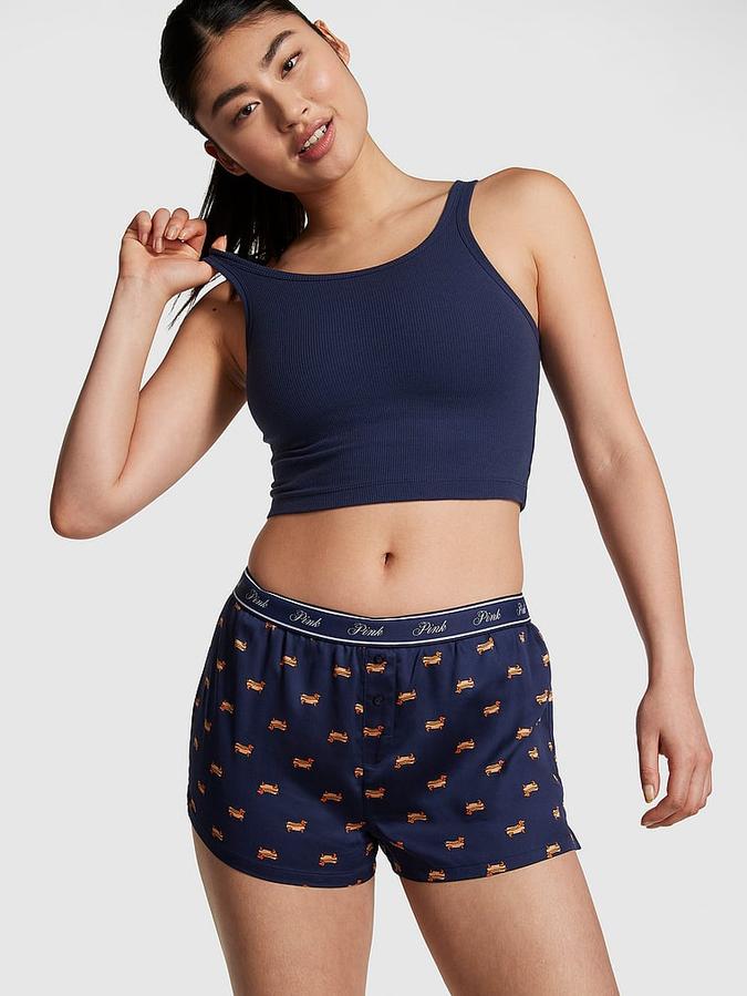 TENCEL™ Boxy Pajama Shorts image number 0