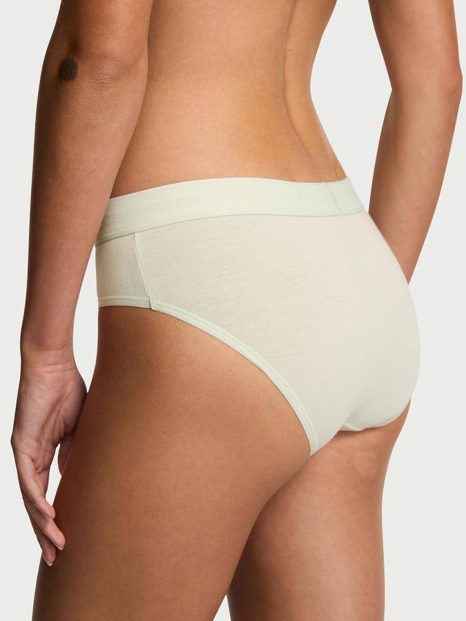 Logo Cotton Hiphugger Panty