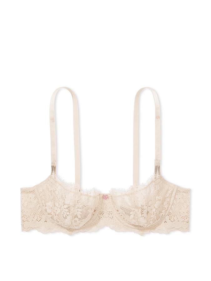 Wicked Unlined Lace Balconette Bra image number 2