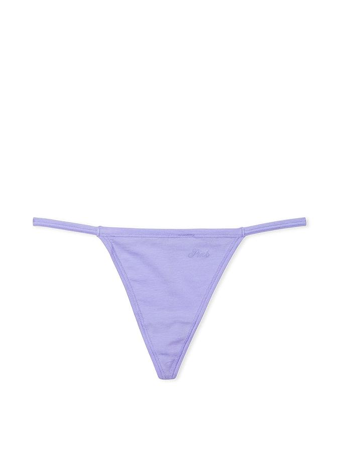 Cotton V-String Panty image number 1