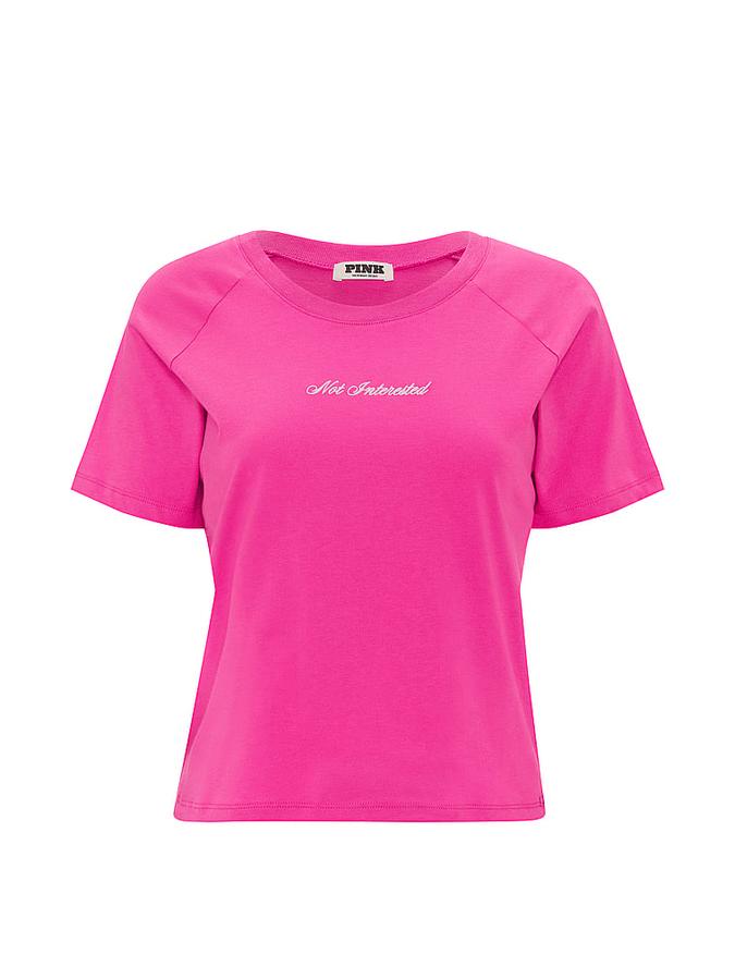 Cotton Raglan Sleep Tee image number 2