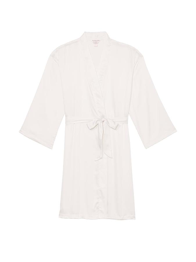 Satin Midi Robe image number 2