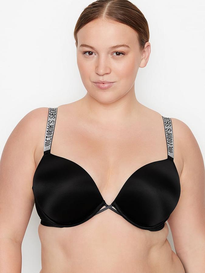 Bombshell Add-2-cups Shine Strap Push-Up Bra image number 0