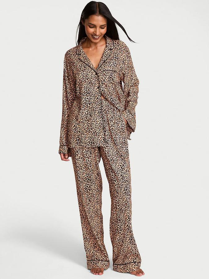 Flannel Long Pajama Set