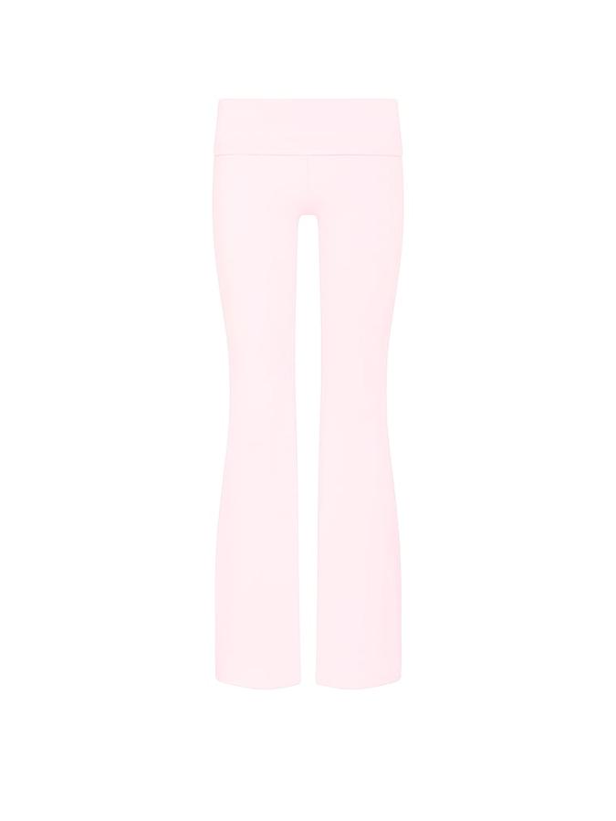 Soft Modal Foldover Super Flare Leggings image number 2