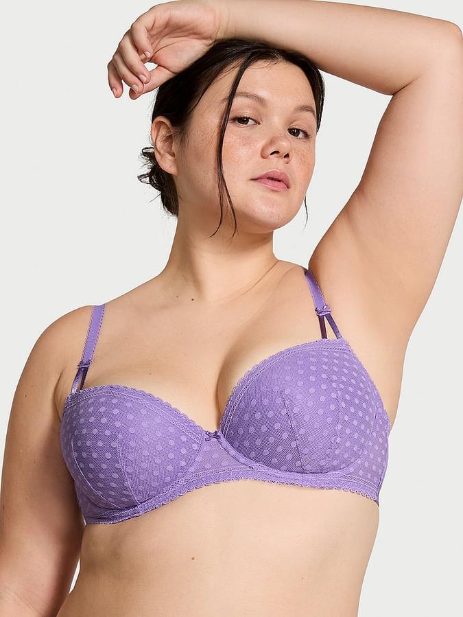Wink Push-Up Balconette Bra image number 0