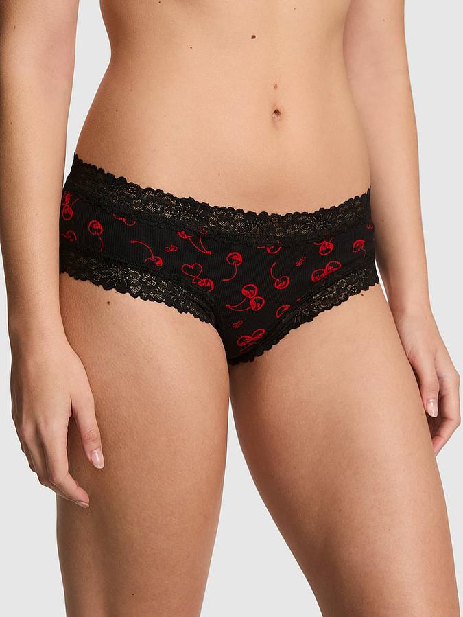 Wink Lace-Trim Cheeky Panty