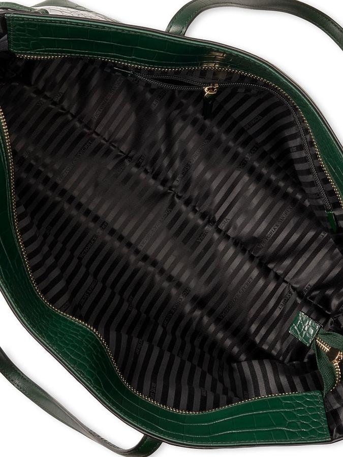 The Victoria Carryall Tote Emerald image number 1