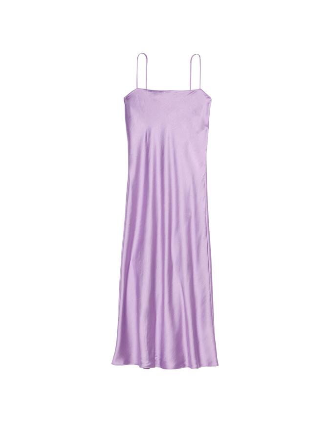Luxe Satin Long Slip Dress image number 2