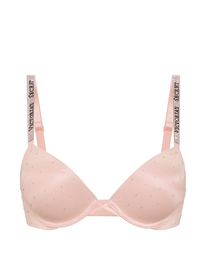 Bombshell Add-2-Cups Shine Strap Dot Push-Up Bra image number 2
