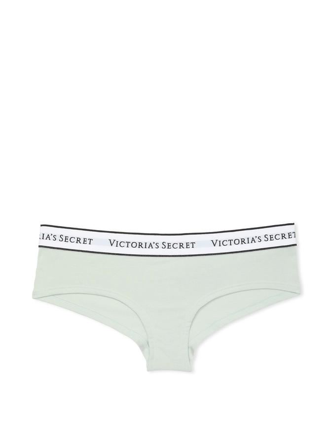 Logo Cotton Cheeky Panty