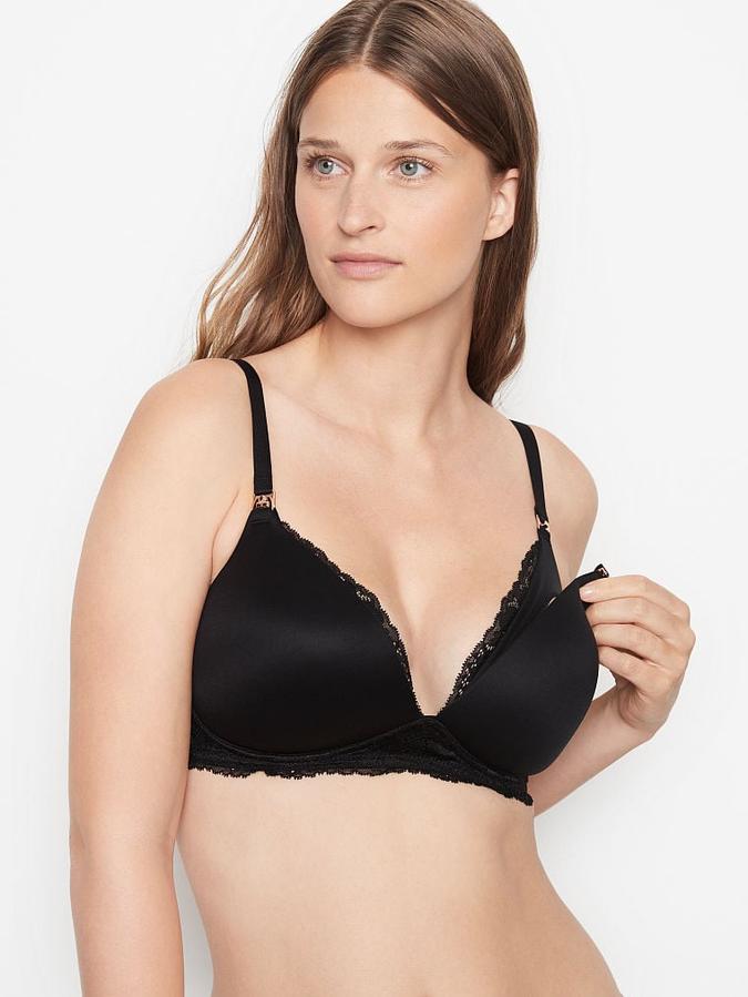 Lace Wing Wireless Nursing Bra image number 3