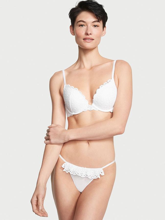 Eyelet Lace String Bikini Panty image number 3