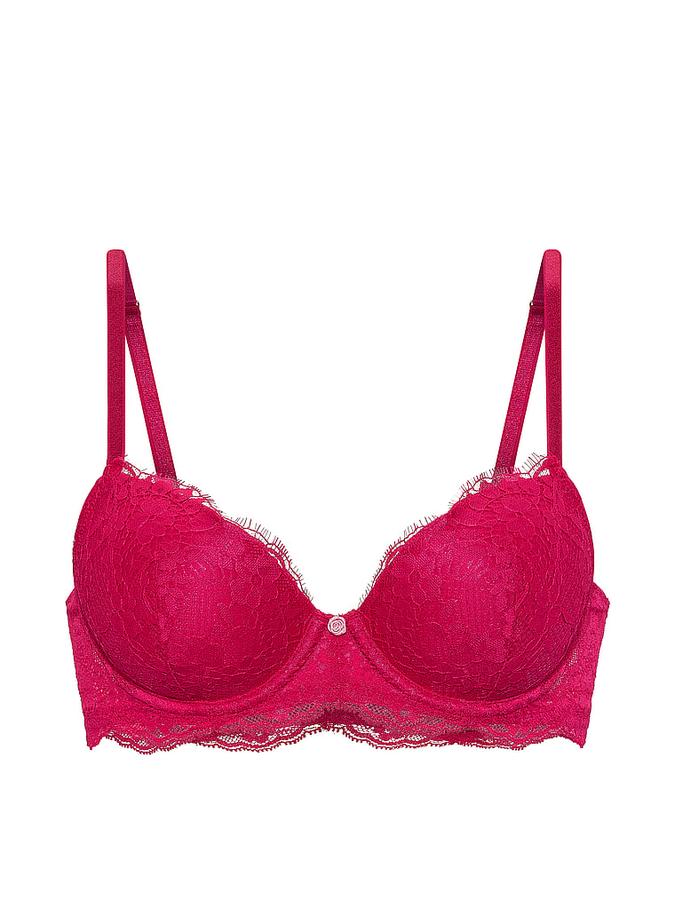 Lace Lightly Lined Classic Coverage Demi Bra image number 2