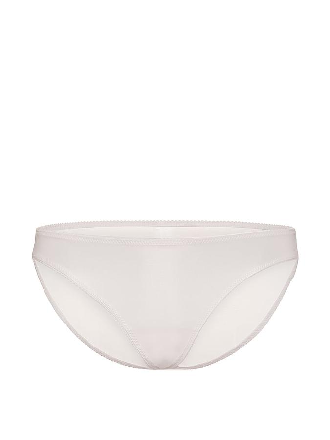 Satin & Mesh Bride Bikini Panty image number 2