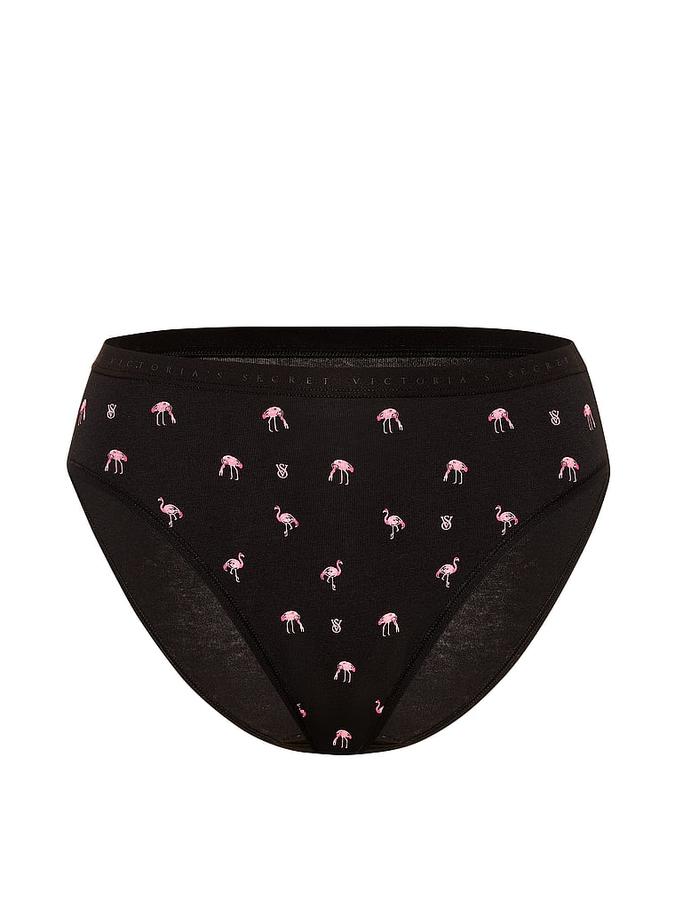 Stretch Cotton High-Leg Brief Panty image number 2