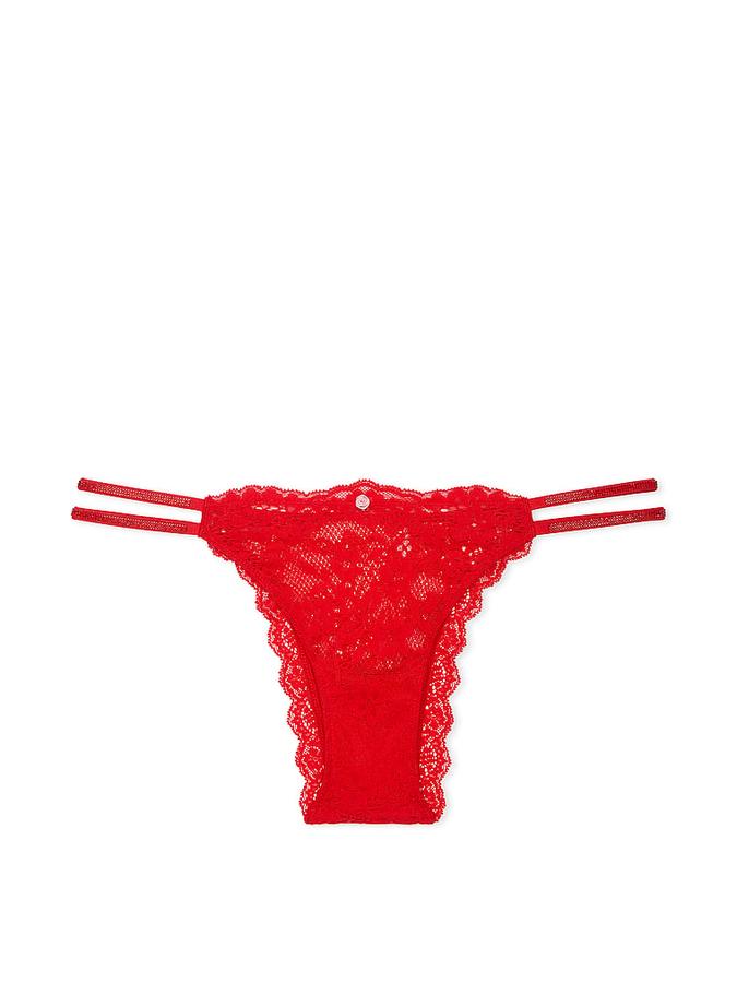 Twinkle Strap Lace Brazilian Panty image number 2