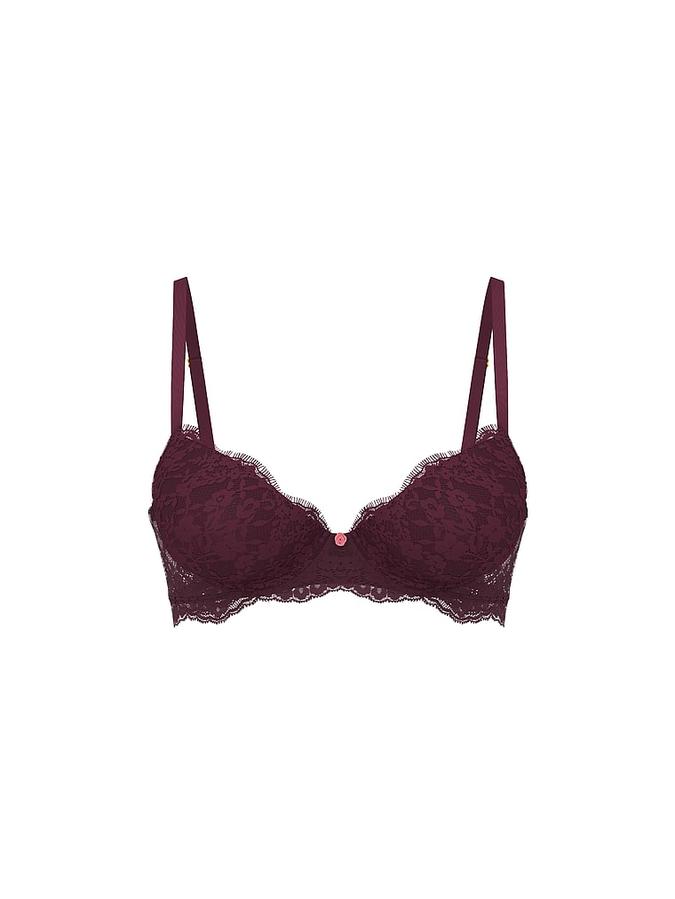 Lace Lightly Lined Classic Coverage Demi Bra image number 2