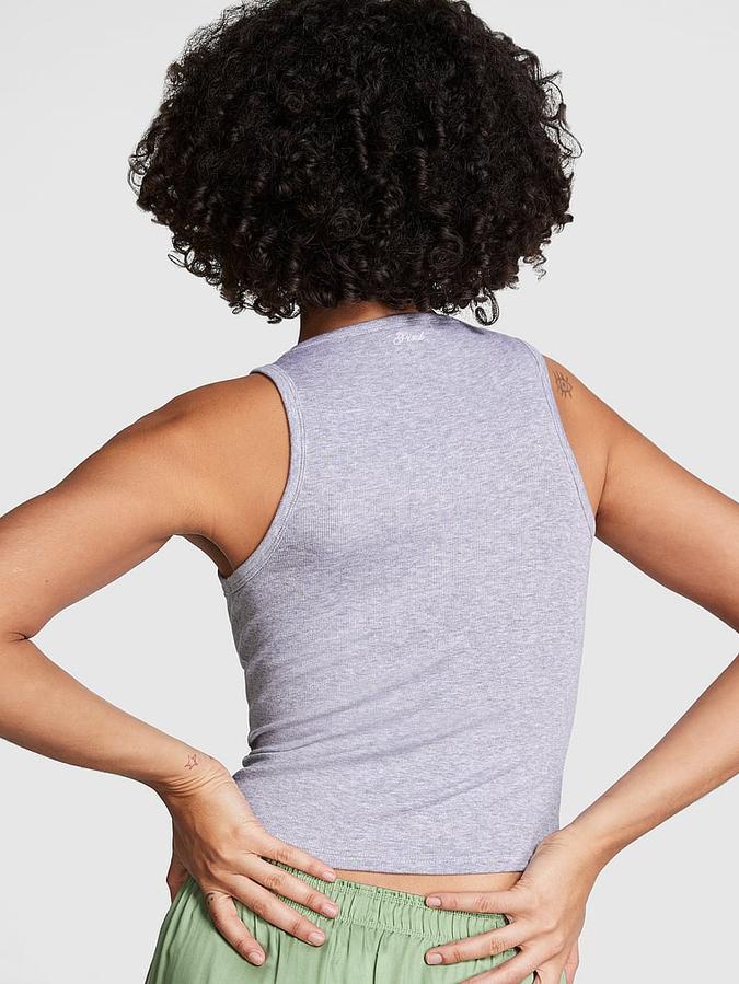 Ribbed Modal Scoop Tank image number 1