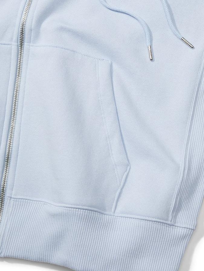 Premium Fleece Oversized Zip-Up Hoodie image number 3